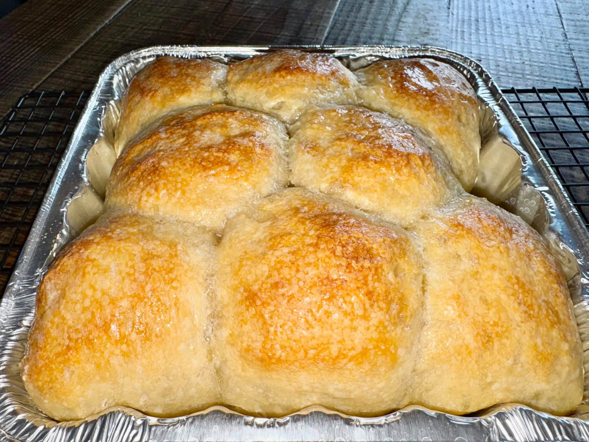 Soft dinner rolls
